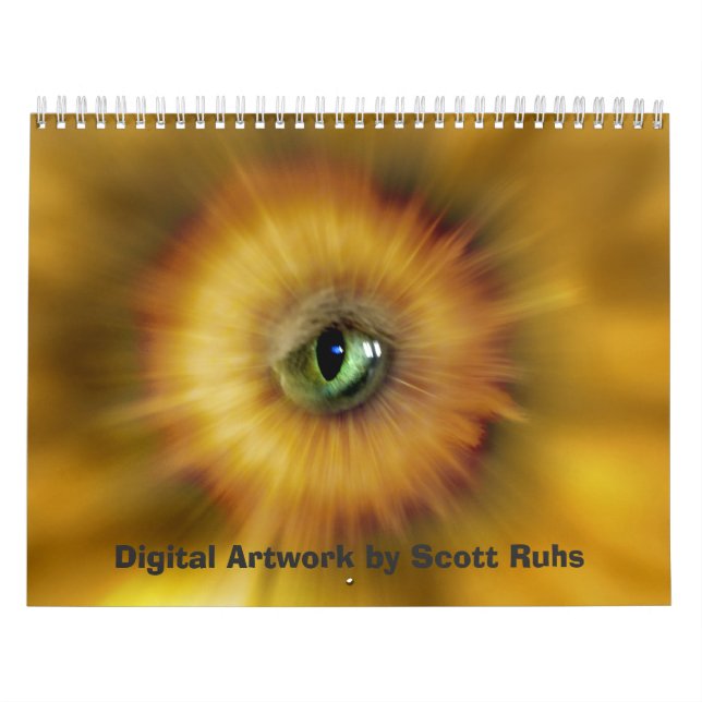 2012 Digital Artwork Calendar (Cover)