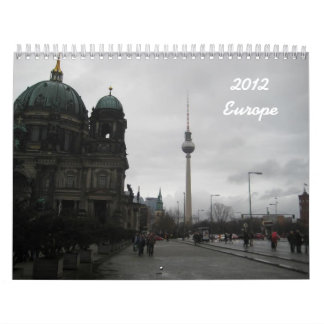 2012 Europe Calendar