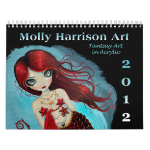2012 Fantasy Art Calendar by Molly Harrison