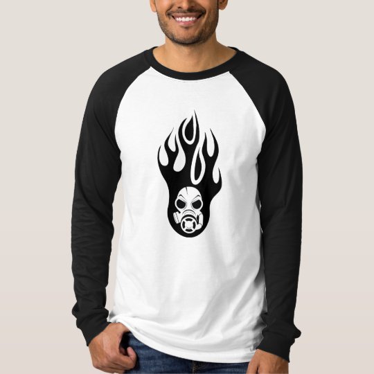 2012 Gas Mask_wFlame T-Shirt