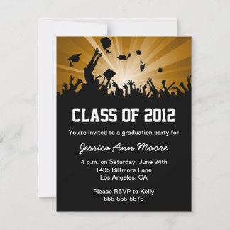 2012 graduation party invitation