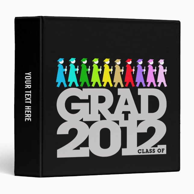 2012 Graduation Processional Binder Colours (Front/Spine)