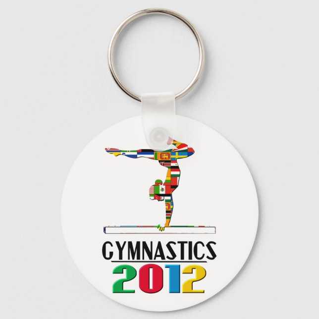 2012: Gymnastics Keychain (Front)