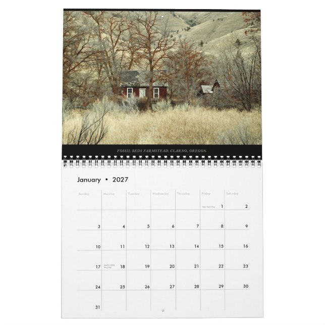 2012 : Haut - et - calendrier mural sec (Jan 2027)