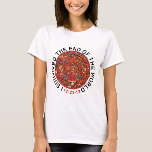 2012 I Survived End of the World T Shirts