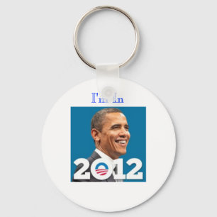 2012 I'm In-Obama Keychain