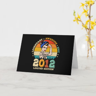 2012 Limited Edition Empowered Girl Birthday Gift Card