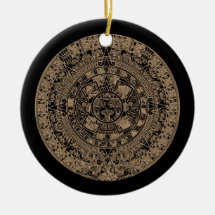 2012 Maya Calendar Ceramic Ornament