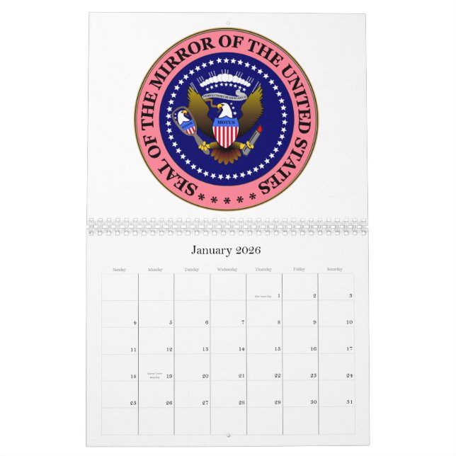 2012 MOTUS Seal Calendar (Jan 2026)