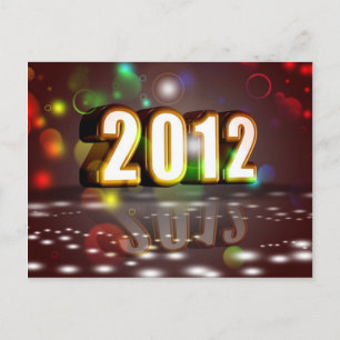 2012 New Year Holiday Postcard