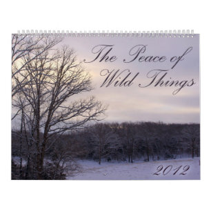 2012 Peace of Wild Things Calendar