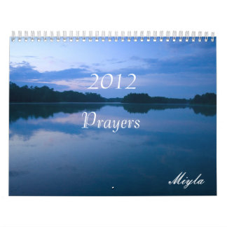 2012 Prayers Calendar