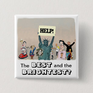 2012 Presidential Campaign 2 Inch Square Button