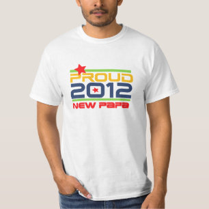 2012 Proud New Papa T-shirts and Gifts