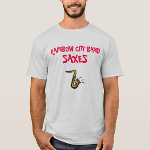 2012 Rainbow City Band Saxes Tshirt