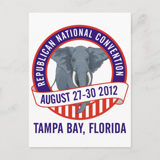 2012 Republican Convention Postcard (Front)