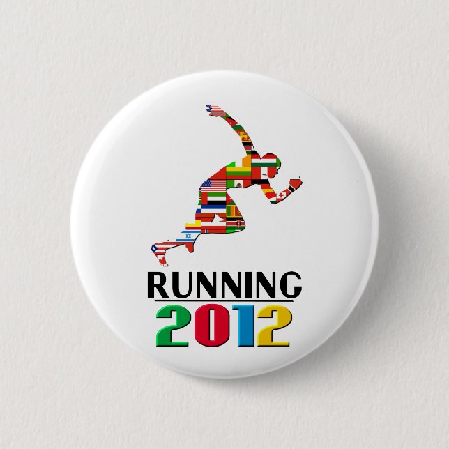 2012: Running 2 Inch Round Button (Front)