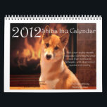 2012 Shiba Inu Calendar<br><div class="desc">High quality photos of family pet Shibas from Nebraska, with dog-related quotes and poetry from well-known personalities. Photography by Nicole Bekker.</div>