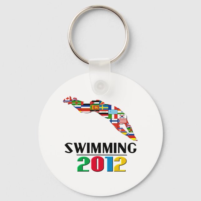 2012: Swimming Keychain (Front)