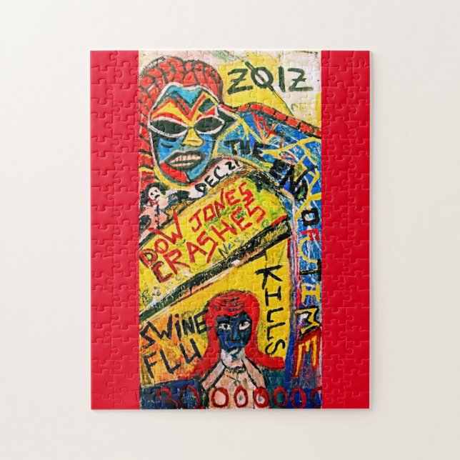 2012 SWINE FLU JIGSAW PUZZLE (Vertical)
