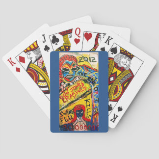 2012 SWINE FLU PLAYING CARDS