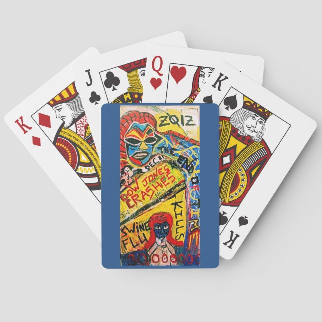 2012 SWINE FLU PLAYING CARDS (Back)