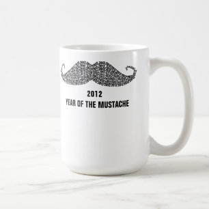 2012 The Year of Moustache Coffee Mug