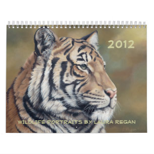 2012 Twelve Month Wildlife Art Calendar