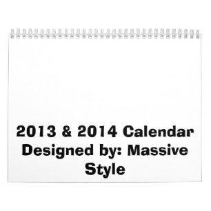 2013 & 2014 Calendar