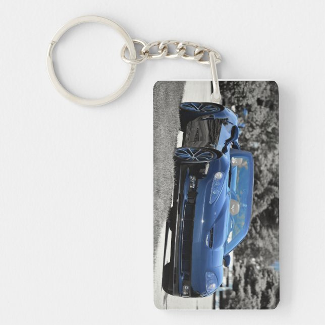 2013 60th Anniversary C6 Corvette 427 convertible Keychain (Front)