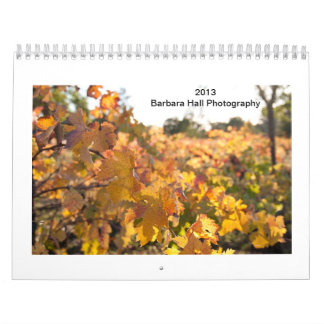 2013 Barbara Hall Photography Calendar