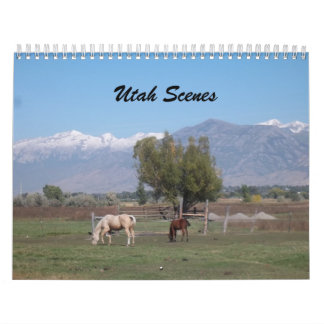 2013 Calendar Of Scenic Spots In Utah