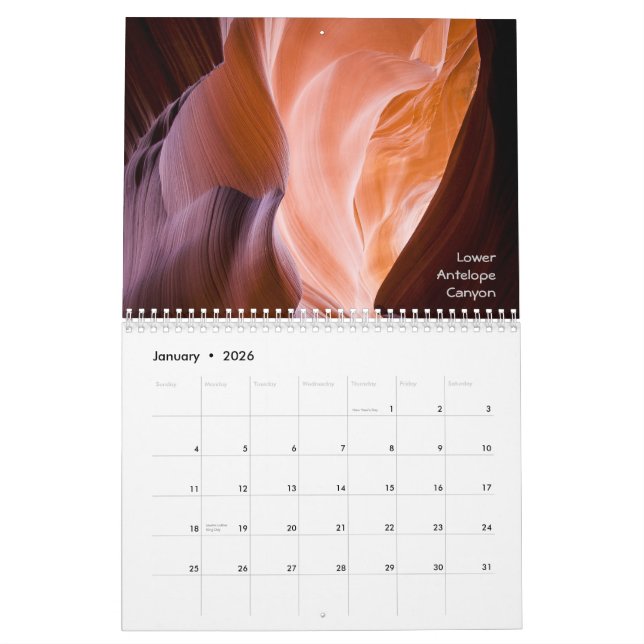 2013 calendrier - scènes de l'Arizona (Jan 2026)