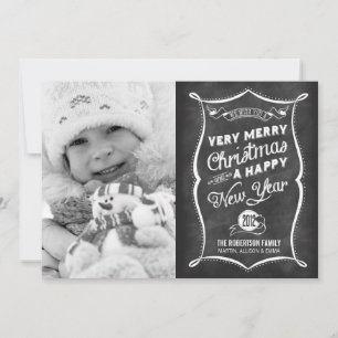 2013 CARD LINK BELOW   Chalkboard 2012 Christmas