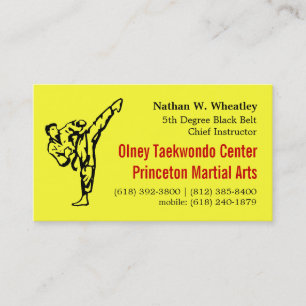 2013 carte de l'automne TKD
