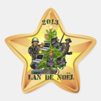 2013 Christmas LAN sticker