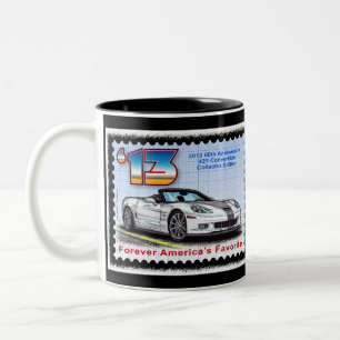 2013 Corvette 60th Anniversary Convertible Two-Tone Coffee Mug