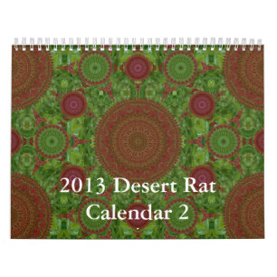 2013 Desert Rat Calendar 2