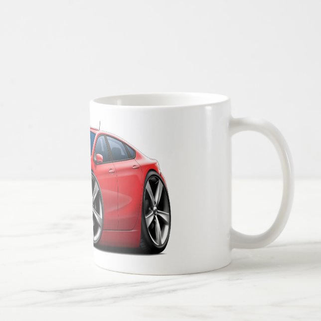 2013 Dodge Dart Red Car Coffee Mug (Right)
