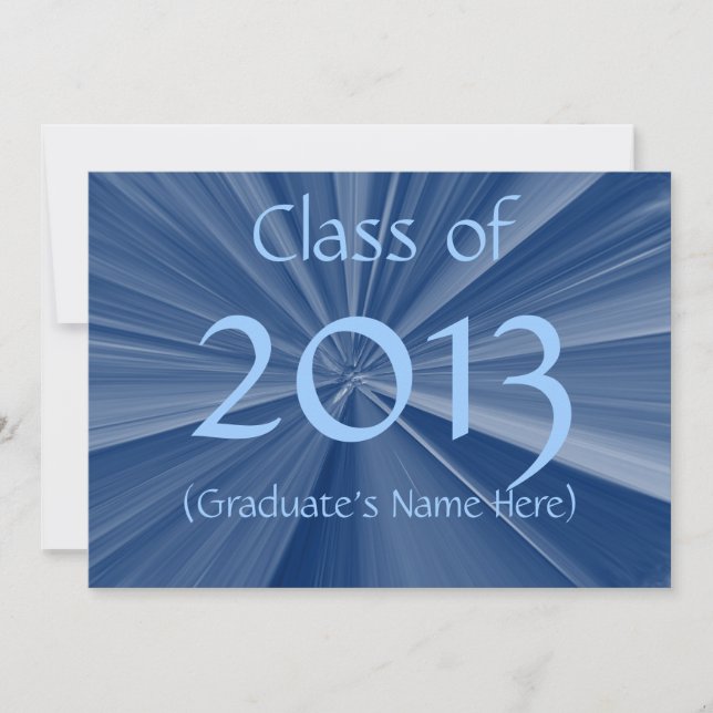 2013 Graduation Announcement (Front)