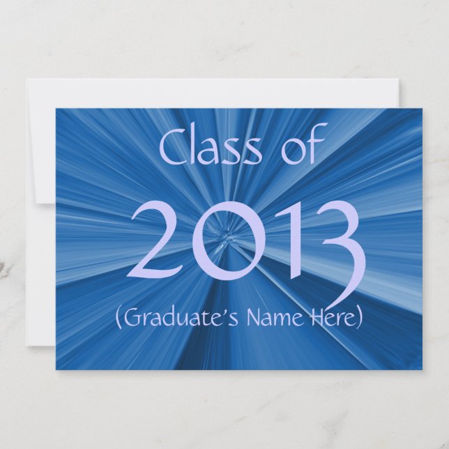 2013 Graduation Announcement (Front)