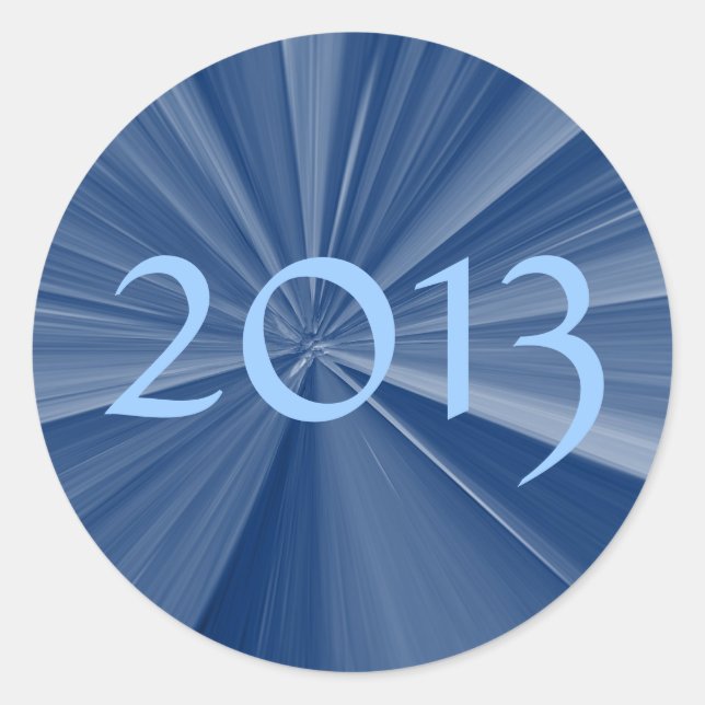 2013 Graduation Classic Round Sticker (Front)