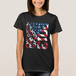 2013 Just A Boy Who Loves Soccer 13th Birthday T-Shirt
