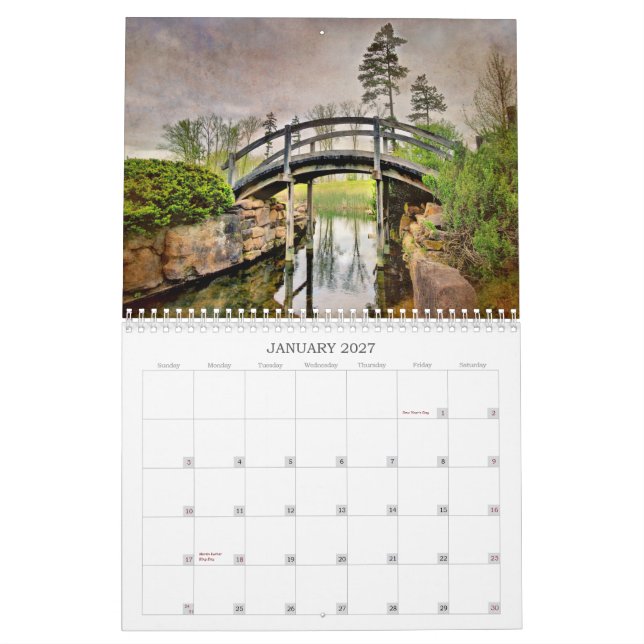 2013 Landscape Photography Calendar (Jan 2027)