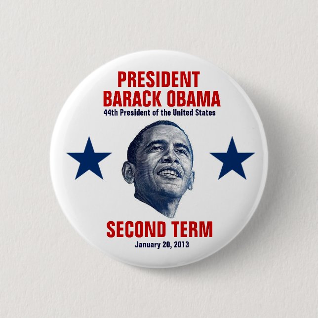 2013 Presidential Inauguration 2 Inch Round Button (Front)