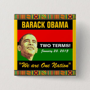 2013 Presidential Inauguration 2 Inch Square Button