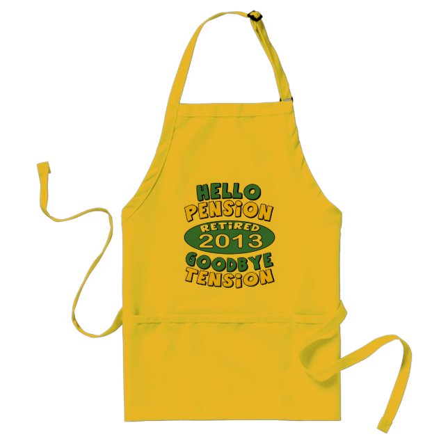 2013 Retirement Standard Apron (Front)