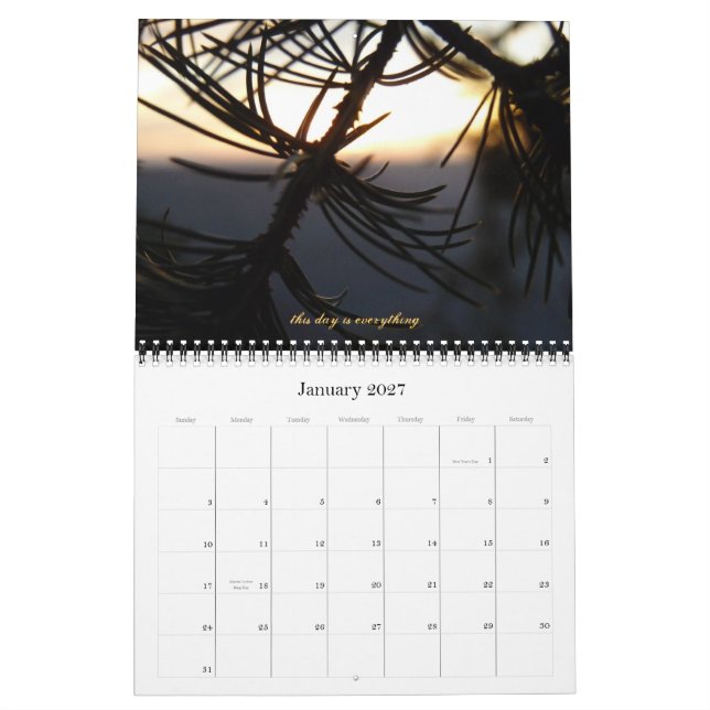 2013 Une année dans le calendrier du jardin (Jan 2027)