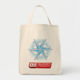 2013 US Jr ST Speedskating Champs Grocery Tote Bag