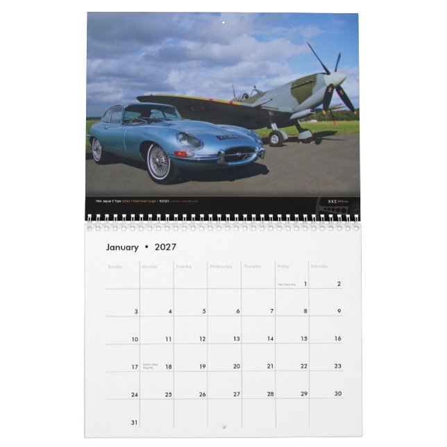 2013 XKEdata Fundraising Calendar (Jan 2027)